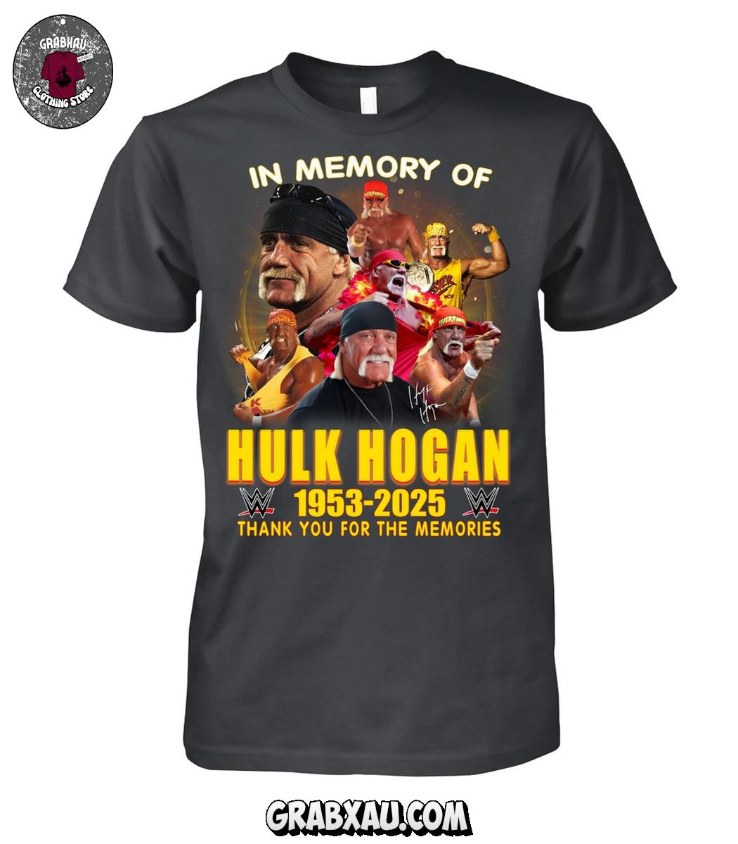 In Memory Of Hulk Hogan 2025 T Shirt In Memory Of Hulk Hogan 2025 T Shirt