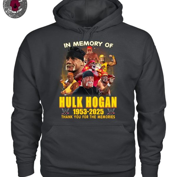 In Memory Of Hulk Hogan 2025 T Shirt