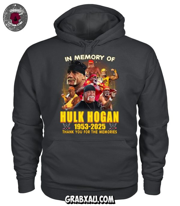 In Memory Of Hulk Hogan 2025 T Shirt