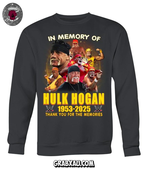 In Memory Of Hulk Hogan 2025 T Shirt