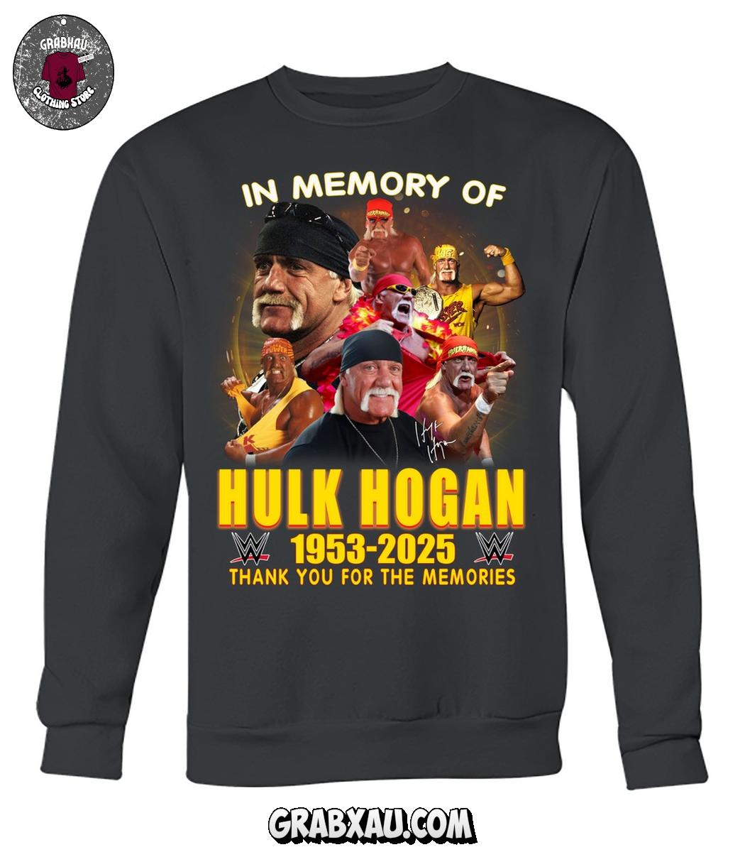 In Memory Of Hulk Hogan 2025 T Shirt In Memory Of Hulk Hogan 2025 T Shirt
