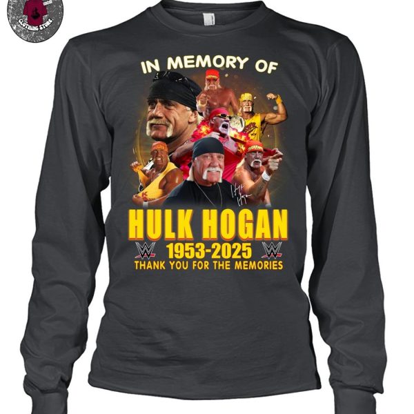 In Memory Of Hulk Hogan 2025 T Shirt
