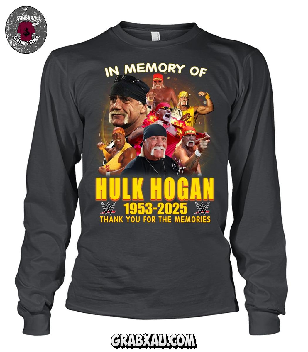 In Memory Of Hulk Hogan 2025 T Shirt In Memory Of Hulk Hogan 2025 T Shirt