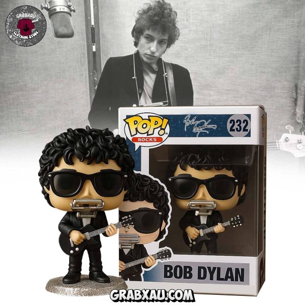 Bob Dylan Rocks Figure Doll