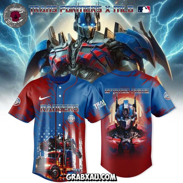 Texas Rangers Mix Transformers 2025 Jersey